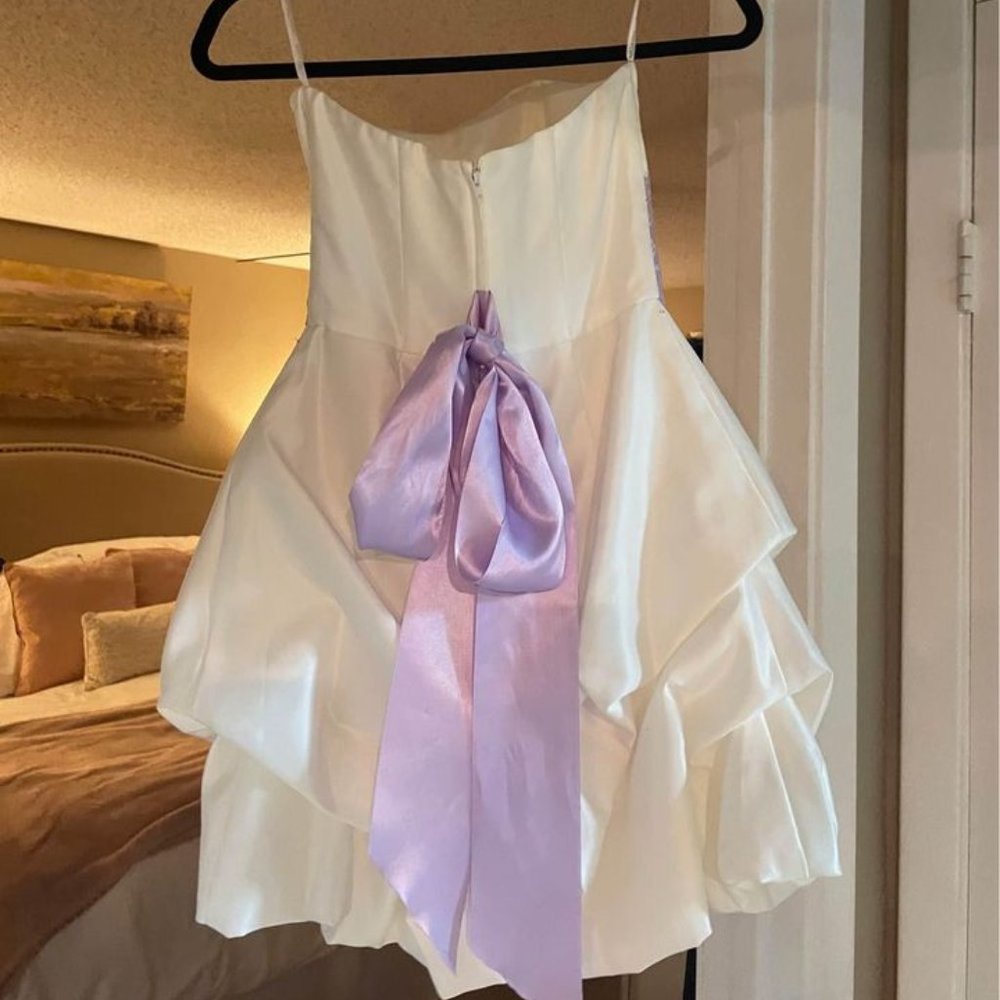 Juniors Strapless Dress